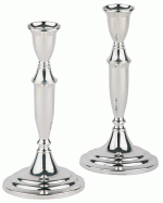 Gyertyatartó ezüstözött "Classic", mag: 20,5cm 2db/ csomag (AP04035)