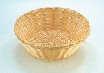 Kenyérkosár kerek, műrattan átm.20cm, mag.:7cm (AP30281)