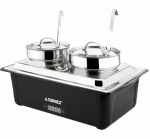 Elektromos chafing 2 x 4 l-es leveses tállal (K80001055)