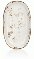 TERRA WHITE kínálótál 34cm(D229963)